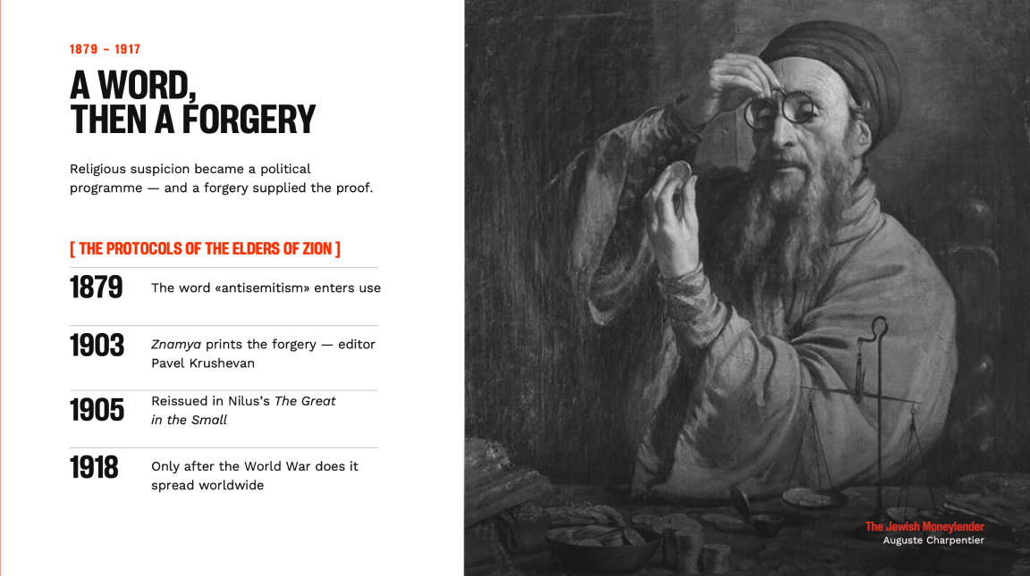 Slide — A Word, Then a Forgery